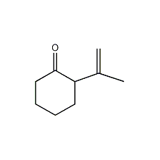2-(1-甲基亚乙基)环己酮结构式