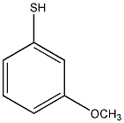 3-甲氧基苯硫酚结构式