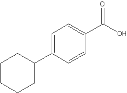 4-环己基苯甲酸结构式