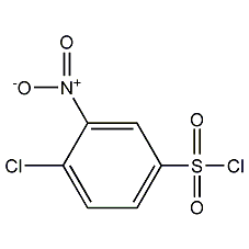 4-氯-3-硝基苯磺酰氯结构式