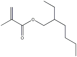 2-乙基己基甲基丙烯酸盐结构式