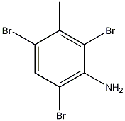 3-甲基-2,4,6-三溴苯胺结构式