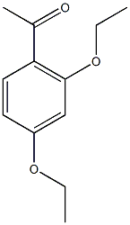 2,4-二乙氧基苯乙酮结构式