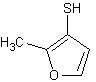 2-甲基-3-巯基呋喃结构式