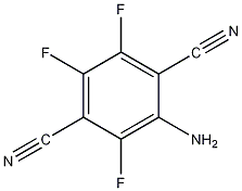 2-氨基-3,5,6-三氟对苯二腈结构式