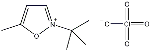 N-叔丁基-5-甲基异噁唑高氯酸盐结构式