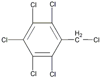 2,3,4,5,6-五氯甲苯结构式