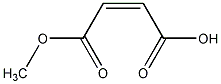 马来酸单甲酯结构式