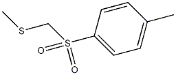 甲硫基甲基对甲苯基砜结构式