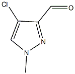 4-氯-1-甲基吡唑-3-羰基结构式