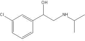 1-(3-Chlorophenyl)-2-(isopropylamino)ethanol