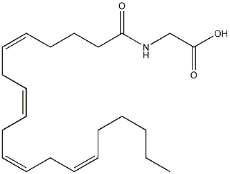 N-花生四烯酰基甘氨酸结构式