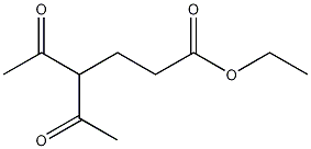 4-乙酰基-5-氧己酸乙酯结构式