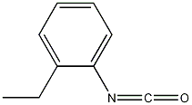 2-乙基苯基异氰酸酯结构式