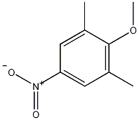 2,6-二甲基-4-硝基茴香醚结构式