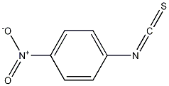 4-硝苯基异硫氰酸酯结构式