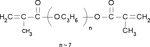 Poly(propylene glycol) dimethacrylate