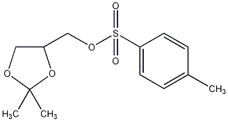 2,2-二甲基-1,3-二噁戊环对甲苯磺酸甲酯结构式