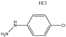 4-氯苯肼盐酸盐结构式