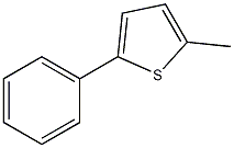 2-甲基-5-苯基噻吩结构式