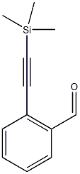 2-[(三甲基甲硅烷基)乙炔基]苯甲醛结构式