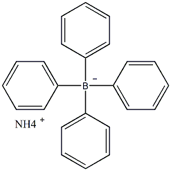 四苯基硼酸铵结构式