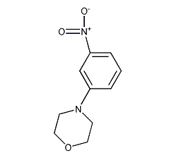 4-(3-硝基苯基)吗啉结构式