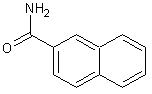 萘-2-甲酰胺结构式