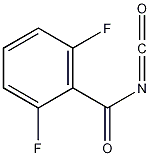 2,6-二氟苯甲酰异氰酸酯结构式