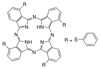 1,8,15,22-Tetrakis(phenylthio)-29H,31H-phthalocyanine