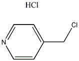 4-氯甲基吡啶盐酸盐结构式