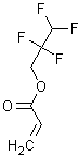 2,2,3,3-四氟丙基丙烯酸酯结构式