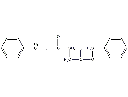 琥珀酸二苄酯结构式
