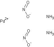 二氨二亚硝酸钯结构式