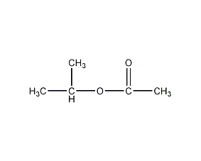 乙酸异丙酯结构式
