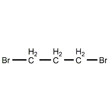 1,3-二溴丙烷结构式