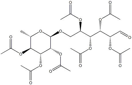 七醋酸芸香糖酯结构式