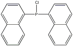二(1-萘基)氯化膦结构式
