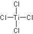 四氯化钛结构式