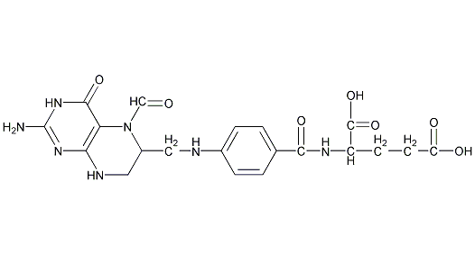 亚叶酸结构式
