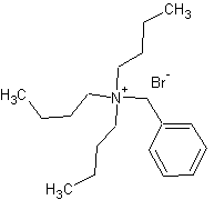 苄基三-n-丁基溴化胺结构式