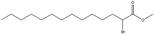 2-溴代十四酸甲酯结构式