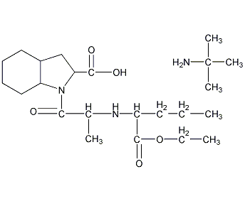 培哚普利叔丁胺盐结构式