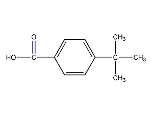 对叔丁基苯甲酸结构式