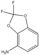 4-氨基-2,2-二氟-1,3-苯并二噁唑结构式