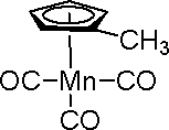 甲基环戊二烯基三羰基锰结构式