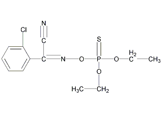 氯辛硫磷结构式