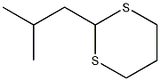 2-异丁基-1,3-二噻烷结构式