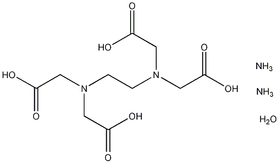 二铵乙二胺四乙酸水合物结构式