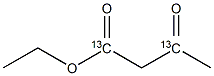 乙酰乙酸乙酯-1,3-13C2结构式